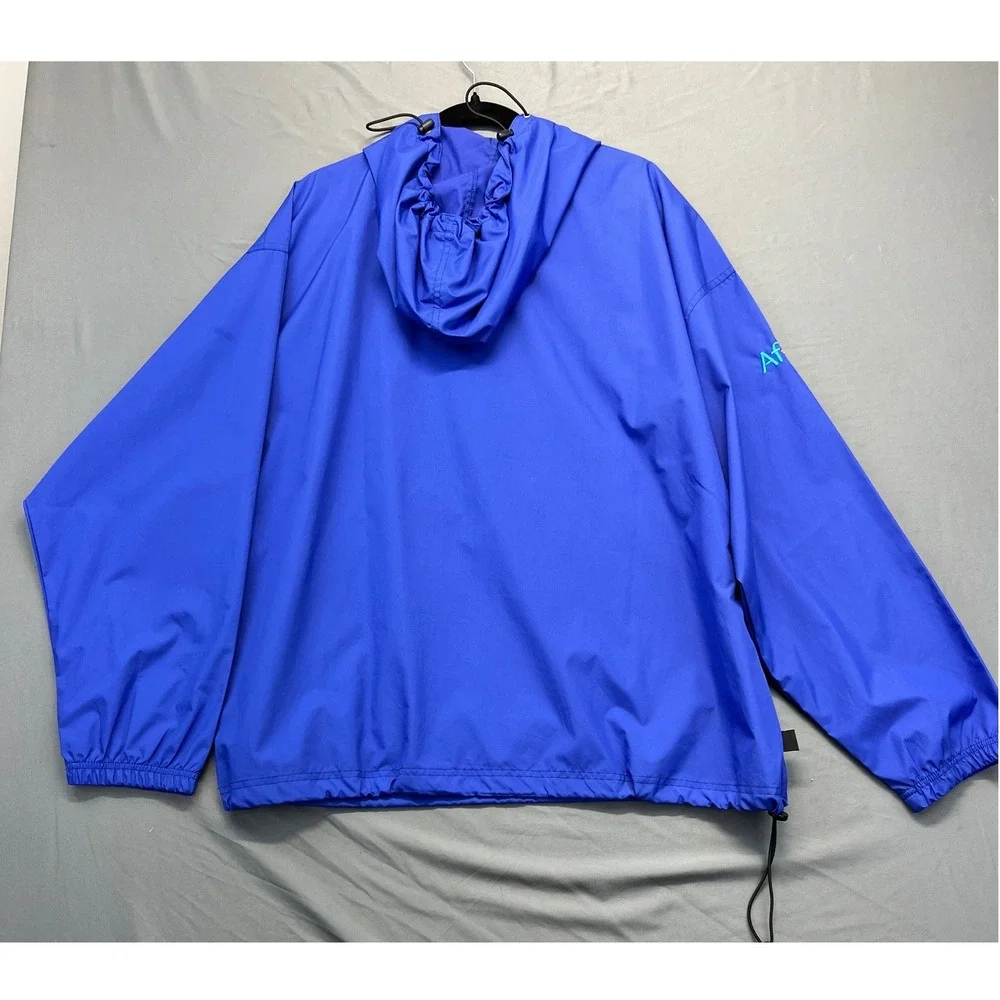 Charles River Windbreaker Jacket Men XL Blue Good Cougar Invitational Aflac Zip